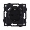Розетка штепсельная SCHUKO 16A/250 В с USB A+C 20W, черный матовый Kollinger REA-004BM для Aspekt, Eleganz, Reflex REA-004BM - 1