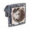 Розетка штепсельная SCHUKO 16A/250 В с USB A+C 20W, золотой Kollinger REA-004GD для Aspekt, Eleganz, Reflex REA-004GD - 2