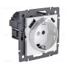 Розетка штепсельная SCHUKO 16A/250 В с USB A+C 20W, белый Kollinger REA-004WH для Aspekt, Eleganz, Reflex REA-004WH - 4