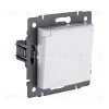 Розетка штепсельная SCHUKO 16A/250 В с крышкой, белый Kollinger REA-006WH для Aspekt, Eleganz, Reflex REA-006WH - 4