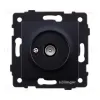 Розетка TV (папа), черный Kollinger REA-007BK для Aspekt, Eleganz, Reflex REA-007BK - 1