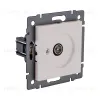 Розетка TV (папа), кашемир матовый Kollinger REA-007CM для Aspekt, Eleganz, Reflex REA-007CM - 2