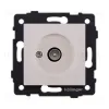 Розетка TV (папа), кашемир матовый Kollinger REA-007CM для Aspekt, Eleganz, Reflex REA-007CM - 1