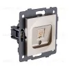 Розетка телефонная RJ11, золотой Kollinger REA-009GD для Aspekt, Eleganz, Reflex REA-009GD - 2