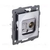 Розетка двойная TV (мама) + RJ45 Cat.6, серый Kollinger REA-012GY для Aspekt, Eleganz, Reflex REA-012GY - 3