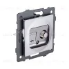 Розетка двойная спутниковая SAT + RJ45 Cat.6, серый Kollinger REA-014GY для Aspekt, Eleganz, Reflex REA-014GY - 3
