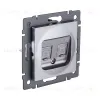 Розетка двойная Ethernet RJ45 Cat.5, серый Kollinger REA-015GY для Aspekt, Eleganz, Reflex REA-015GY - 3