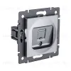 Розетка Ethernet RJ45 Cat.5, серый Kollinger REA-016GY для Aspekt, Eleganz, Reflex REA-016GY - 2