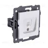 Розетка Ethernet RJ45 Cat.5, белый Kollinger REA-016WH для Aspekt, Eleganz, Reflex REA-016WH - 2