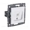 Розетка Ethernet RJ45 Cat.6, белый Kollinger REA-018WH для Aspekt, Eleganz, Reflex REA-018WH - 3