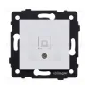 Розетка Ethernet RJ45 Cat.6, белый матовый Kollinger REA-018WM для Aspekt, Eleganz, Reflex REA-018WM - 1