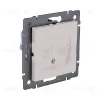 Розетка двойная Ethernet RJ45 Cat.6, кашемир матовый Kollinger REA-019CM для Aspekt, Eleganz, Reflex REA-019CM - 2