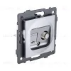 Розетка двойная спутниковая SAT + RJ45 Cat.6, серый Kollinger REA-022GY для Aspekt, Eleganz, Reflex REA-022GY - 2