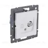 Розетка двойная спутниковая SAT + RJ45 Cat.6, белый матовый Kollinger REA-022WM для Aspekt, Eleganz, Reflex REA-022WM - 2
