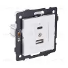 Розетка USB A+C 20W, белый Kollinger REA-037WH для Aspekt, Eleganz, Reflex REA-037WH - 2