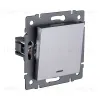 Выключатель 1-клавишный 10А/250В с LED подсветкой, серый Kollinger REA-S-002GY для Aspekt, Eleganz, Reflex REA-S-002GY - 3