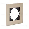 Рамка 1-постовая, стекло золотой Kollinger Reflex MG RM1GD RM1GD - 2