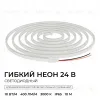 Светодиодный неон Apeyron 24В, 10Вт/м, 400Лм/м, 3000К (т.б.) smd 2835 120д/м, PCB 8мм, 6х12мм, 10м, IP65 17-307 17-307 - 3