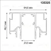 Шинопровод для монтажа в натяжной потолок LumFer For Novotech Flum 135325 135325 - 2