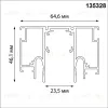 Шинопровод для монтажа в натяжной потолок LumFer For Novotech Flum 135328 135328 - 2