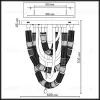 Потолочная люстра Odeon Light L-Vision Collier 5456/80CL 5456/80CL - 2