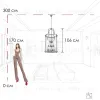 Подвесной светильник Loft IT Lighthouse 10456/12 CR 10456/12 CR - 10