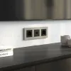 Рамка на 3 поста Werkel Slab (дымчатый софт) W0032917 4690389218439 a071626 4690389218439 - 4