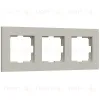 Рамка на 3 поста Werkel Slab (дымчатый софт) W0032917 4690389218439 a071626 4690389218439 - 1