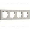Рамка на 4 поста Werkel Slab (дымчатый софт) W0042917 4690389218453 a071628 4690389218453 - 1
