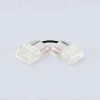 Соединитель угловой Ambrella Light Illumination COB 12/24V для лент 12mm (2 конт.) (10шт. в комплекте) GS6871 GS6871 - 1