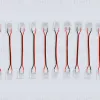Соединитель гибкий двухсторонний Ambrella Light Illumination COB 12/24V для лент 12mm (2 конт.) (10шт. в комплекте) GS7898 GS7898 - 2