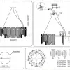 Подвесная люстра Ambrella Light High Light Crystal LH31203 LH31203 - 4