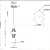 Подвесной светильник Ambrella Light High Light Ceramo Modern LH53121 LH53121 - 6