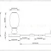Настольная лампа Ambrella Light High Light Ceramo Modern LH53154 LH53154 - 7