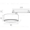 Трековый трехфазный светильник Quattro LED с управлением DALI Lightstar Alta Pro A5546DALI A5546DALI - 2