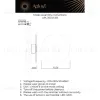 Настенный светильник Aployt Stusia APL.350.01.03 APL.350.01.03 - 2