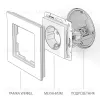 Розетка с заземлением и шторками Werkel W1171106 4690389157721 a050891 4690389157721 - 2