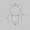 Настольная лампа с аккумуляторм Maytoni Omaggio MOD404RL-L3BG3K MOD404RL-L3BG3K - 5