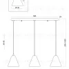 Подвесной светильник Freya Falke Market FR8004PL-03WG FR8004PL-03WG - 20
