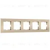 Рамка на 5 постов Werkel Slab (шампань софт) W0052911 4690389218460 a071629 4690389218460 - 1