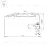 Профиль Arlight STAIR-W60-2000 ANOD (Алюминий) 060866 060866 - 3