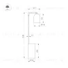 Торшер Arlight SP-MASON-FLOOR-R143-6W Warm3200-MIX (CF, 120 deg, 230V) (IP20, Мрамор) 060783 060783 - 3