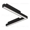 Трековый магнитный светильник Arlight MAG-ORIENT-FLAT-ANGLE-L295-18W Warm2700 (BK, 100 deg, 48V) (IP20 Металл) 060733 060733 - 1