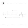 Трековый магнитный светильник Arlight MAG-ORIENT-FLAT-L235-8W Day4000-MIX (WH, 100 deg, 48V, TUYA Zigbee) (IP20 Металл) 061550 061550 - 5