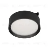 Трековый магнитный светильник Arlight MAG-MICROCOSM-RONDO-R105-10W Day4000 (BK, 90 deg, 24V) (IP20 Металл) 051753 051753 - 1