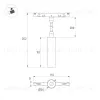 Трековый магнитный светильник Arlight MAG-MICROCOSM-SPOT-FLEX-R26-5W Day4000 (WH, 24 deg, 24V) (IP20 Металл) 051839 051839 - 3
