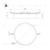 Трековый магнитный светильник Arlight MAG-MICROCOSM-RONDO-R150-15W Day4000 (WH, 90 deg, 24V) (IP20 Металл) 051825 051825 - 2
