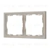 Рамка пластиковая Arlight FRM-NOBE-SFPL-2-CA 059456 059456 - 1
