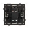 Механизм выключателя одноклавишный перекрестный Arlight SWT-NOBE-MKX1-SFPL-CA (230V, 10A) 059428 059428 - 3