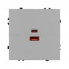 Механизм розетки Arlight с быстрой USB зарядкой SCT-NOBE-MUAC-SFPL-FC-IS (65W, QC3) 059447 059447 - 2